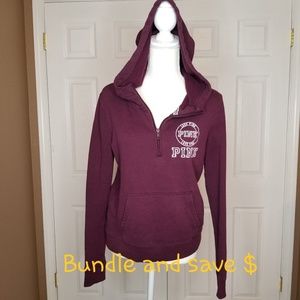 💰💰Bundle and Save💰💰PINK burgandy hoodie